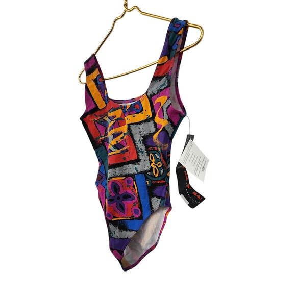 New NWT Vintage Deadstock 1990's Marika One Piece Body Suit Size Large - Picture 4 of 7